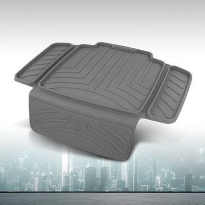 Solid Spare TPE Car Seat Protector | Waterproof, Anti-Slip for Baby & Child Seats Gray