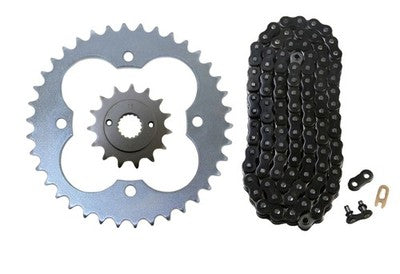 Solid Spare Black 520x94 Drive Chain & 14/38 Sprockets for Honda TRX400EX Sportrax 1999-2004