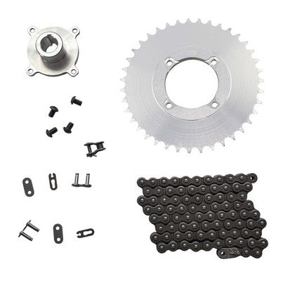 Solid Spare SPI Quick Change Drive Hub, Chain & 39T Sprocket Kit for Arctic Cat 120 Sleds