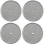 Solid Spare (4) Compatible w/ Broan S99010042 Grease Filters 9-1/2" RDx3/32" Center Hole