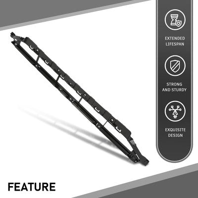 Solid Spare Fit For 2016-2019 Audi Q7 Front Bumper Cover Lower Center Grille Insert Trim