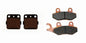 Front & Rear Semi-Metallic Brake Pads for Kawasaki KLX140 & KLX140L 2008-2024