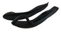 Exo-S Blow Molded Plastic Touring Skis PAIR for Trail Riding Black 5 x 39