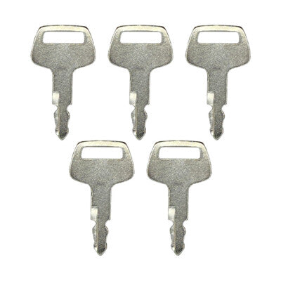 Solid Spare (5) Ignition Key For Hyundai Excavator Bobcat Nagano Sunward HD62 41307-00007