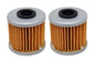 2 PACK Oil Filters for Honda CRF150R CRF150RB CRF250R CRF250X CRF450X CRF450R