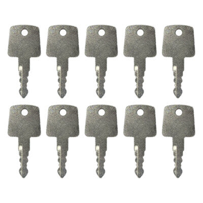 Solid Spare (10) Ignition Key For Sakai Roller Compactor Loader Equipment 974 2820-00003-0