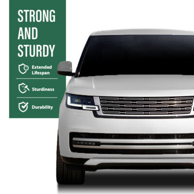 Solid Spare Fit For 18-22 Land Rover Range Rover Front Bumper Air Deflector Left+Right