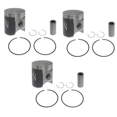 3 Namura Piston Kits fits Kawasaki Ultra 150 & 1200 STX-R .020 Over Bore 80.5mm