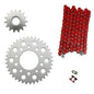 Solid Spare Red 525x110 O-Ring Chain & 15/38 Sprockets for Honda NightHawk 750 1991-2003