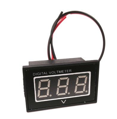 12V Trolling Motor Digital Volt Meter Battery Indicator Charge Status - RED
