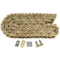 Solid Spare Gold 525x108 O-Ring Chain for Kawasaki 1996-1997 Ninja ZX-7RR & 1976-1977 KH250