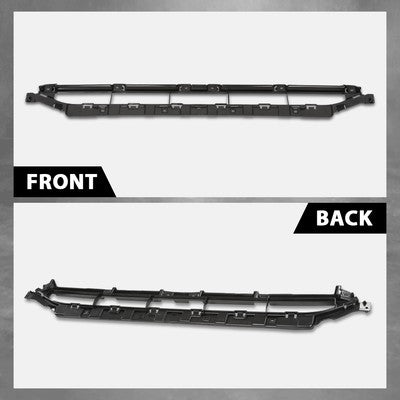 Solid Spare Fit For 2016-2019 Audi Q7 Front Bumper Cover Lower Center Grille Insert Trim