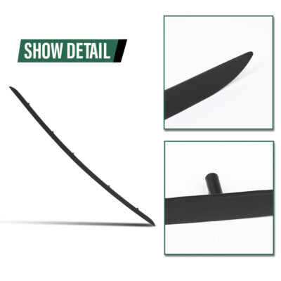 Solid Spare Front Upper Bumper Cover Molding Fit For 2014-2020 Dodge Journey CH1044148