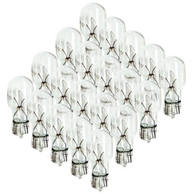 Solid Spare 20 Pack of 7 Watt T5 Wedge Bulb, 12 Volt for 10XT5-12V-7W- NEW