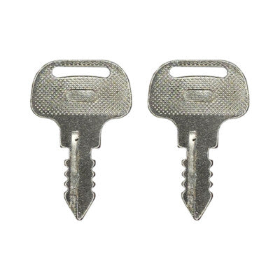Solid Spare (2) Ignition Key For Kubota M Series Tractor Mower 393 18510-63720 18510-63620
