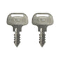 (2) Ignition Key For Kubota M Series Tractor Mower 393 18510-63720 18510-63620