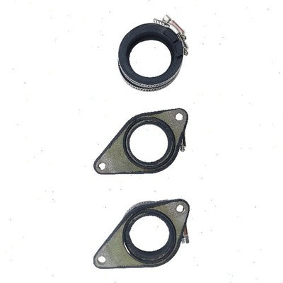 Solid Spare 3 Pcs Carb Intake Manifold Boot 16211-MEA-670 for Honda VTX1300 Motorcycle 03-09