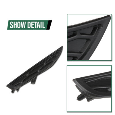 Solid Spare Front Fog Lamp Bezel Fit For Land Rover Range Rover Evoque Pure Prestige 12-15
