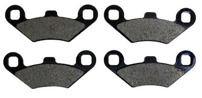 Solid Spare Front Brake Pads Compatible with Polaris Sportsman 500 X2 EFI 2007 2008 2009