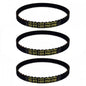 Solid Spare (3) Vacuum Belt for Tristar A101 Cleaner EXL MG1 MG2 Power Nozzle Head Belts