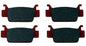 Front Semi-Metallic Brake Pads for Honda many Rincon 680, Rubicon & Foreman 500