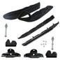 Exo-S All-Terrain Skis, Mount Kit & 6" Dual Carbides for Yamaha Many 2007-2017