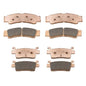 Solid Spare Front & Rear Severe Duty Brake Pads for Kawasaki Teryx KRX 1000 fits 2020-2023