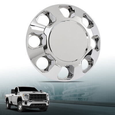 Solid Spare Fit For 15-20 GMC Sierra 2500HD 3500HD Wheel Center Cap Silver 22909152