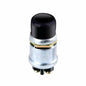 Golf Cart 12V Horn Switch Button w/ Cover Floor Mount For Club Car, EZGO, Yamaha