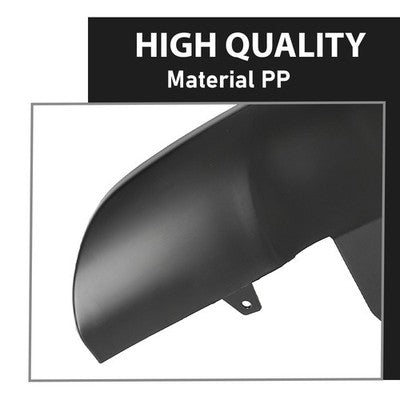 Solid Spare Valance Fit For 2016-2018 Toyota RAV4 Bumper Guard Plastic Textured Rear Lower
