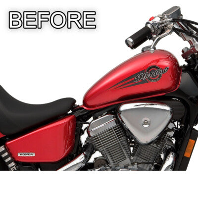 CHROME TANK EDGE TRIM For HONDA SHADOW 500 600 700 750 1100