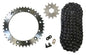 Solid Spare Black 520x104 O-Ring Drive Chain & 13/41 Sprockets for Yamaha Banshee 1989-2006