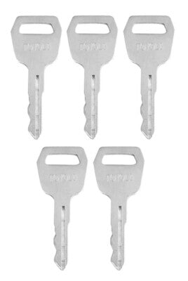 Solid Spare (5) Ignition Keys For Toyota Forklift ToyOld Older Models 511416, 57421-22060-71
