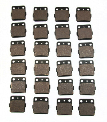12 Pairs of Brake Pads for Yamaha 660 Raptor 250 350 Warrior Wolverine Banshee