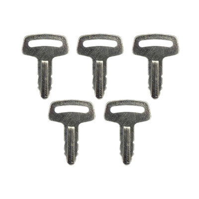 Solid Spare (5) Ignition Key For Kubota Loader Excavator & Generator 53630 RC101-53630