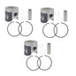 3 Namura Standard Bore Piston Kits for Kawasaki Ultra 130 DI 2001-2004 80mm