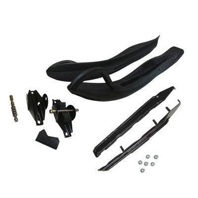 Solid Spare EXO-S Touring Skis, Mount Kit & 4" Dual Carbides for Polaris fits many 1982-2017