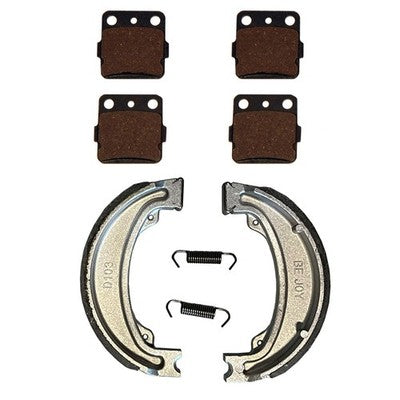 Solid Spare Front Brake Pads & Rear Brake Shoes for Honda TRX250EX & TRX250X Sportrax
