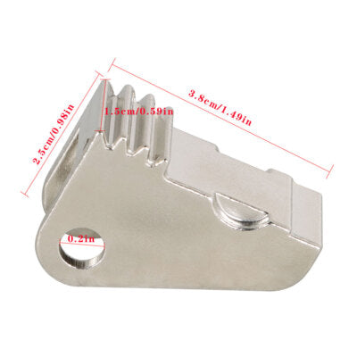 Solid Spare Door Handle Paddle Gear Front Rear for Tesla Model S 2012-2019 1042845-00-B