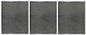 Solid Spare (3) Replacement Range Hood Ducted Grease Filters for 99010299 Fits Broan Models