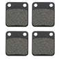 Solid Spare Front Severe Duty Brake Pads for Yamaha Wolverine 450 4x4 fits 2006-2010 Models