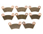 Solid Spare Front Rear Brakes fits Polaris Ranger Severe Duty Brake Pads