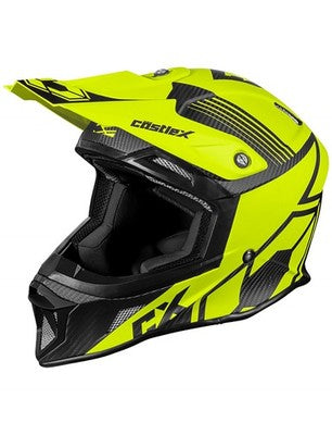 Solid Spare Adult Castle X MX Helmet Off Road ATV UTV CX100 CARBON WARP DOT Approved - 2XL