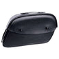 Solid Spare Castle Kickback Motorcycle Saddlebags Saddle Bags Pair Luggage PVC Leather