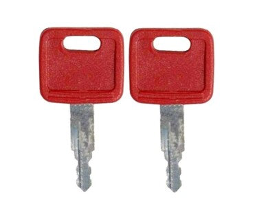 (2) Keys For John Deere, Hitachi Excavator, Case Dozer New Holland H800 AT194969