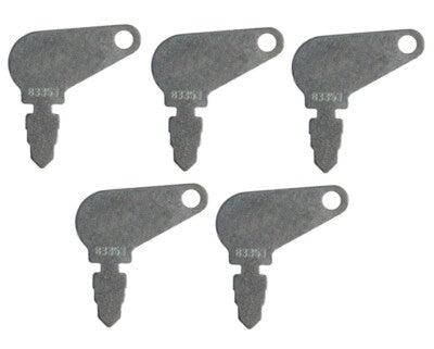 (5) Keys For Case John Deere JLG Genie Drott Massey Galion Baraga Snoopy 83353