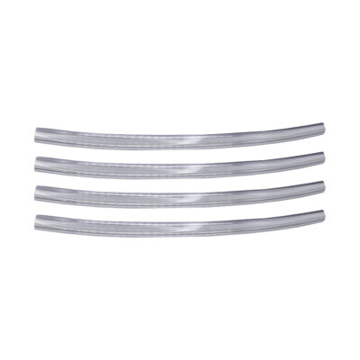 (4) 8" Inch Sections - CLEAR DOOR EDGE GUARD TRIM PROTECTORS - No Door Dings