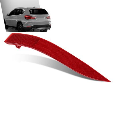 Solid Spare Rear Bumper Reflector Light Fit For 2016 2017 2018 2019 BMW X1 F48 Left Side