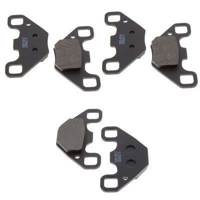 Solid Spare Front & Rear Semi-Metallic Brake Pads for Polaris RZR 170 fits 2009-2016