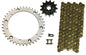 Solid Spare Gold 520x92 Drive Chain & 13/40 Sprockets for Yamaha Blaster 200 fits 1988-2006